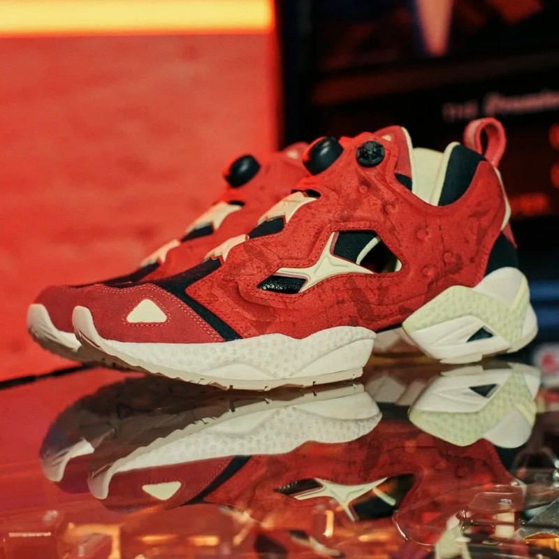 Reebok insta pump fury 2025 red